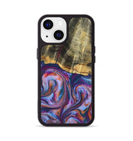 iPhone 13 Wood Phone Case - Anakin (Blue, 801559)