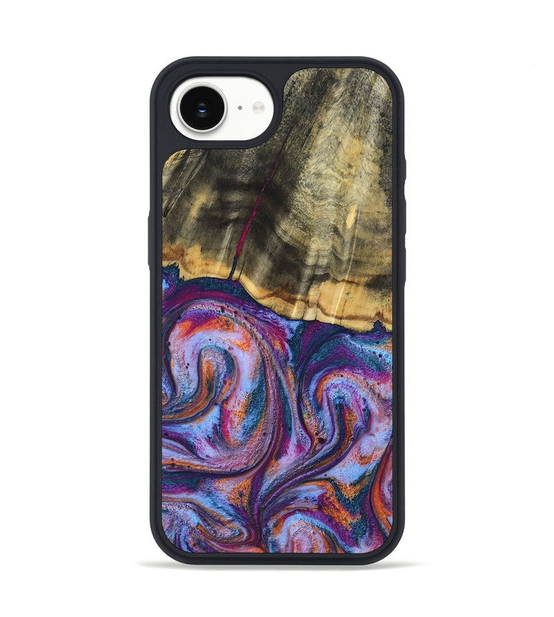 iPhone 16e Wood Phone Case - Anakin (Blue, 801559)