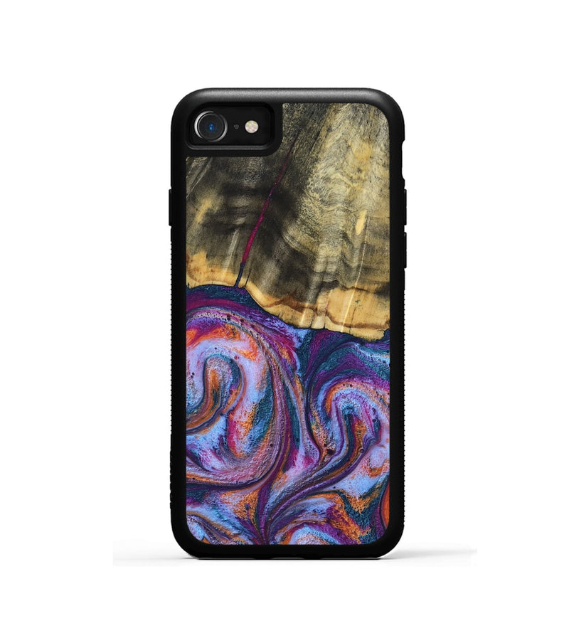 iPhone SE Wood Phone Case - Anakin (Blue, 801559)