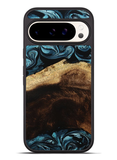 Pixel 9 Pro XL Wood Phone Case - Elliot (Blue, 801560)
