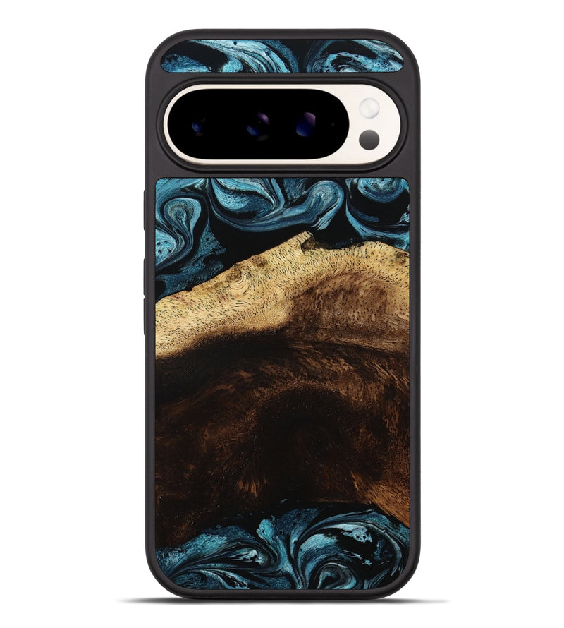 Pixel 9 Pro XL Wood Phone Case - Elliot (Blue, 801560)