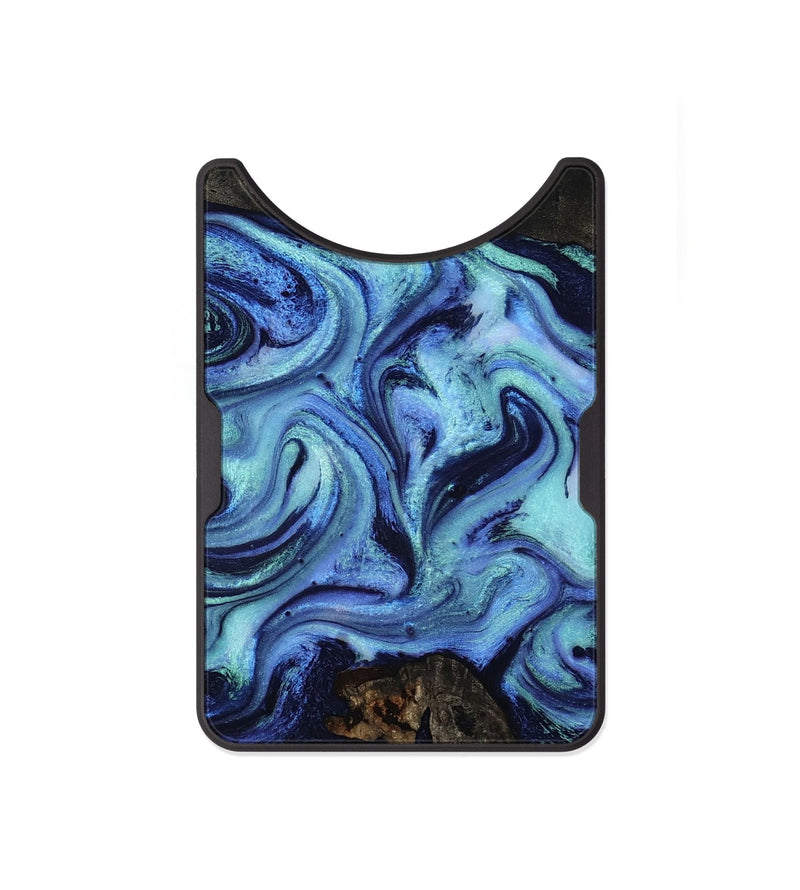 Alloy Wood Wallet - Caspian (Blue, 801562)