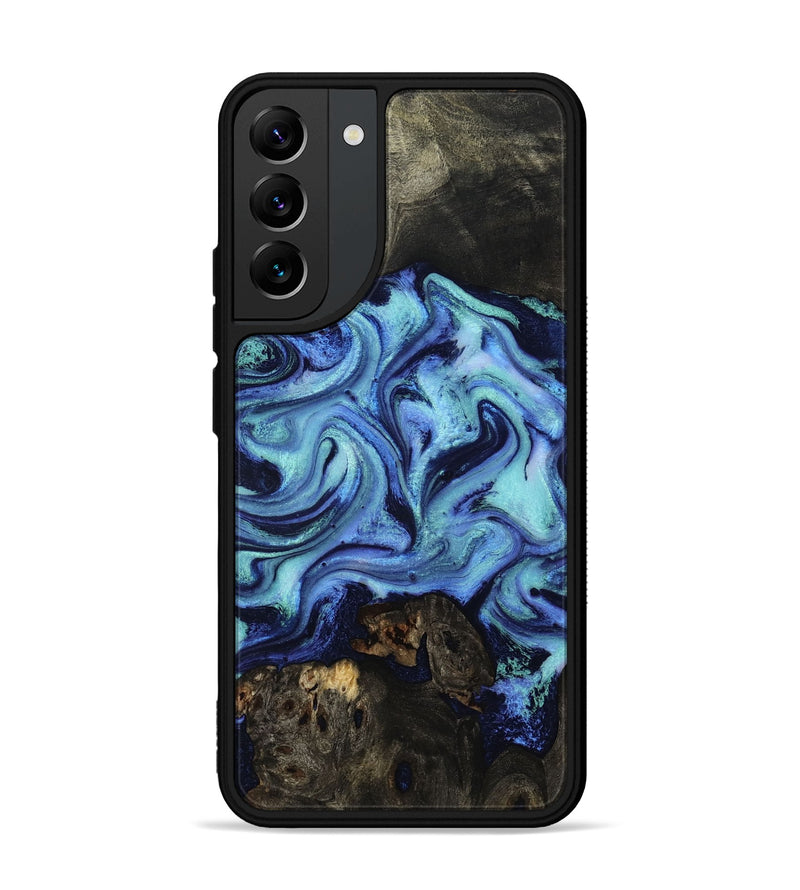 Galaxy S22 Plus Wood Phone Case - Caspian (Blue, 801562)