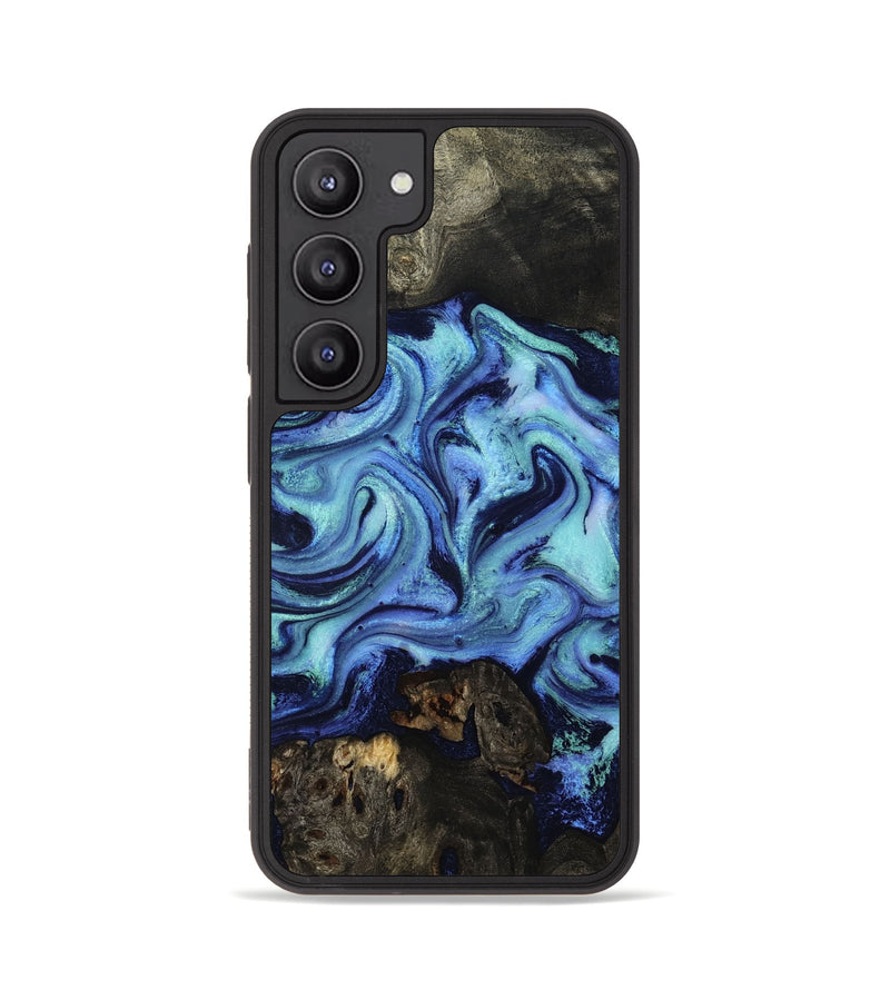 Galaxy S23 Wood Phone Case - Caspian (Blue, 801562)