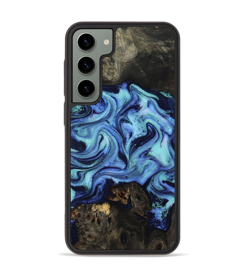 Galaxy S23 Plus Wood Phone Case - Caspian (Blue, 801562)