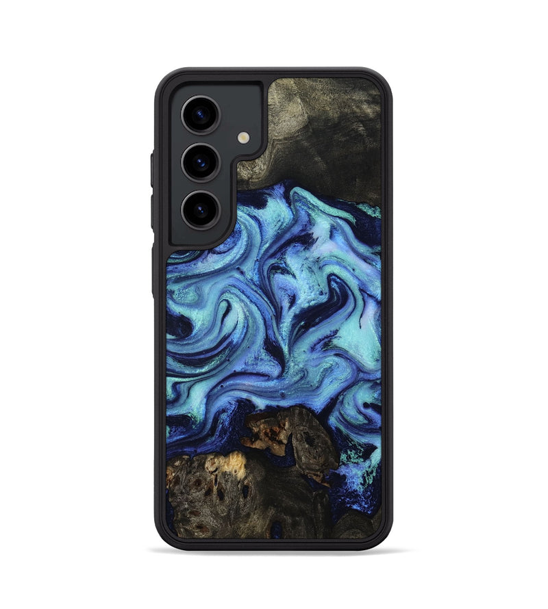 Galaxy S24 Wood Phone Case - Caspian (Blue, 801562)