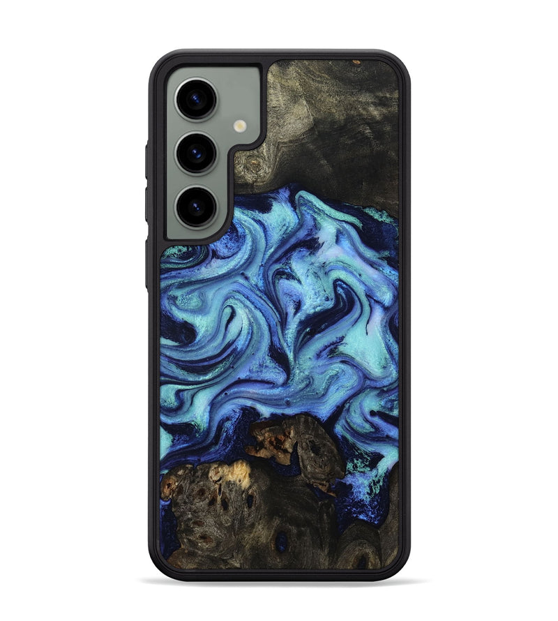 Galaxy S24 Plus Wood Phone Case - Caspian (Blue, 801562)