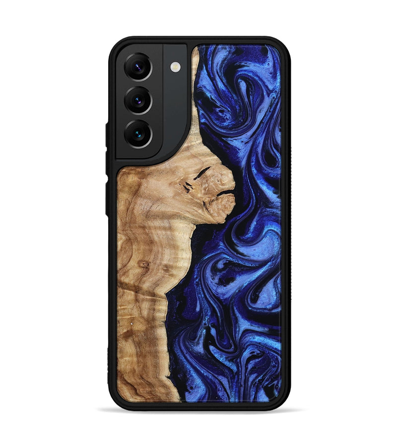 Galaxy S22 Plus Wood Phone Case - Maurice (Blue, 801565)