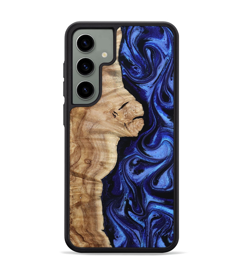 Galaxy S24 Plus Wood Phone Case - Maurice (Blue, 801565)