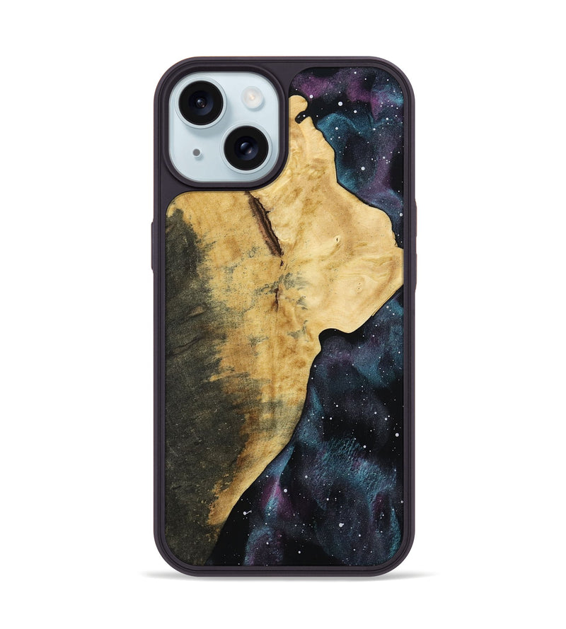 iPhone 15 Wood Phone Case - Esta (Cosmos, 801566)