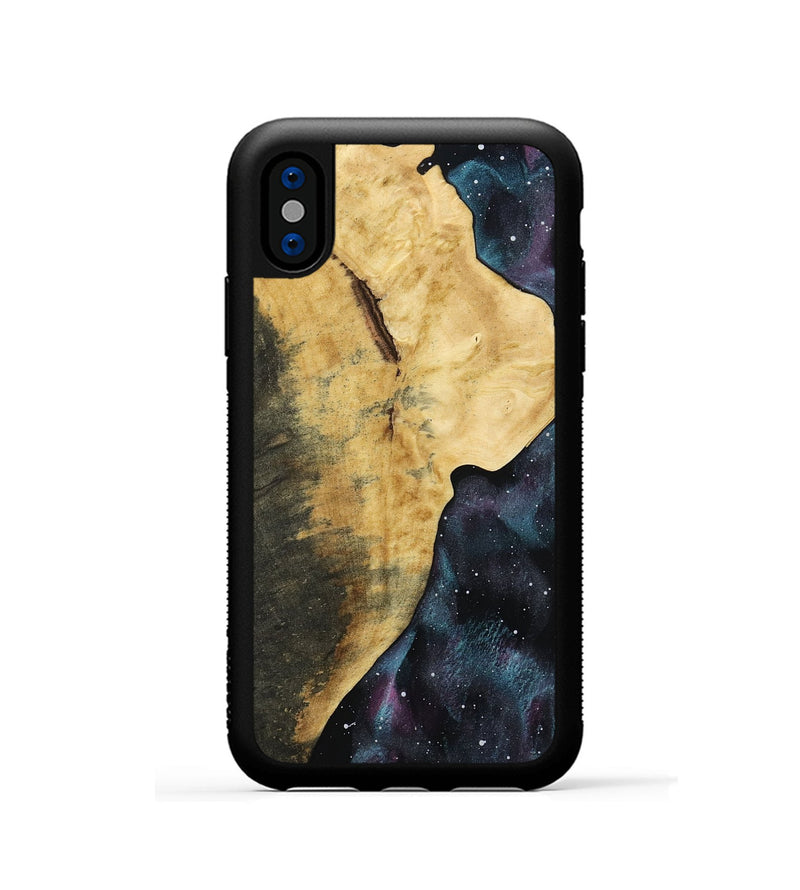 iPhone Xs Wood Phone Case - Esta (Cosmos, 801566)