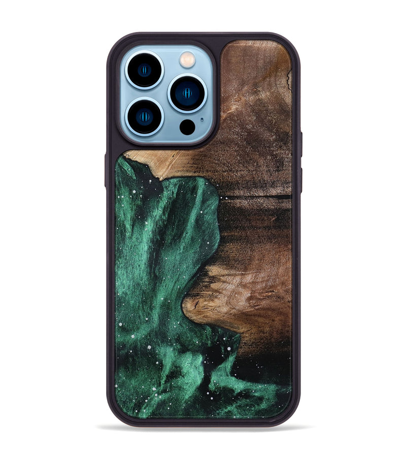 iPhone 14 Pro Max Wood Phone Case - Jessika (Cosmos, 801567)