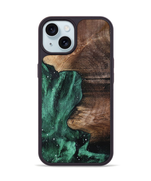 iPhone 15 Wood Phone Case - Jessika (Cosmos, 801567)