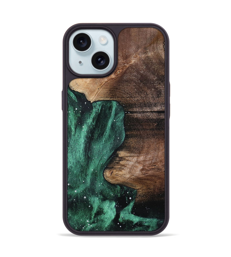 iPhone 15 Wood Phone Case - Jessika (Cosmos, 801567)