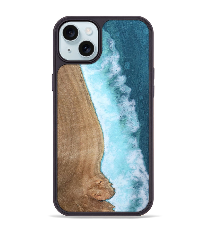 iPhone 15 Plus Wood Phone Case - Kaitlyn (Coastal, 801569)