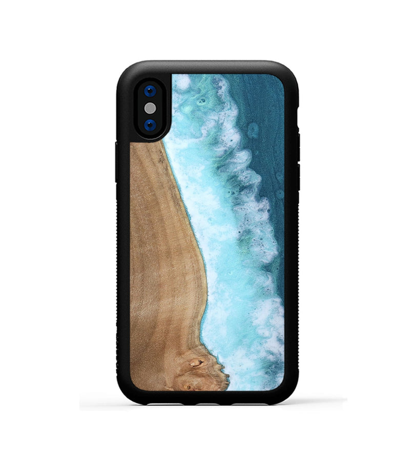 iPhone Xs Wood Phone Case - Kaitlyn (Coastal, 801569)