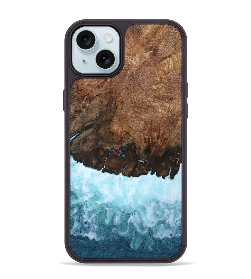 iPhone 15 Plus Wood Phone Case - Pamela (Coastal, 801570)