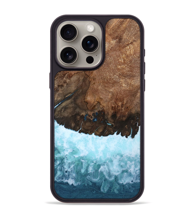 iPhone 15 Pro Max Wood Phone Case - Pamela (Coastal, 801570)