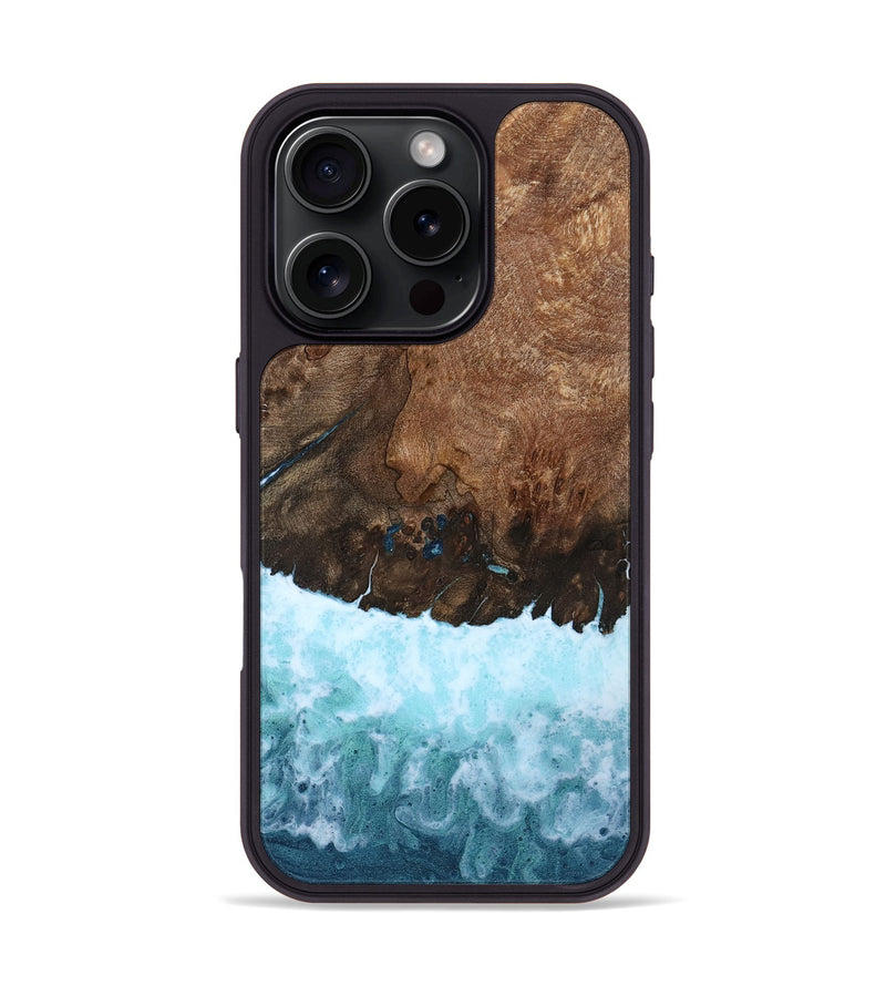 iPhone 16 Pro Wood Phone Case - Pamela (Coastal, 801570)