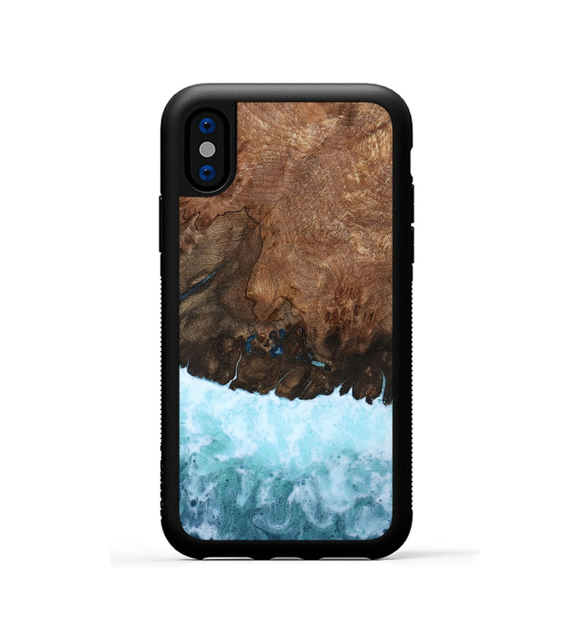 iPhone Xs Wood Phone Case - Pamela (Coastal, 801570)