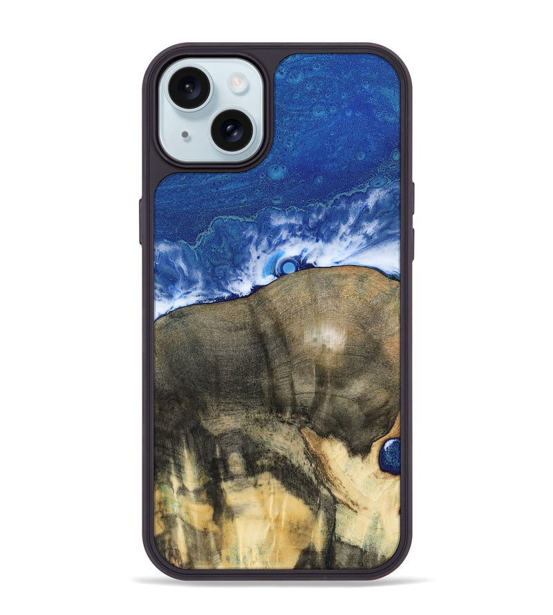 iPhone 15 Plus Wood Phone Case - Cassian (Coastal, 801572)