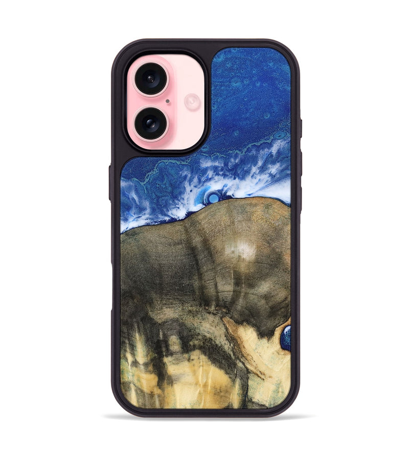 iPhone 16 Wood Phone Case - Cassian (Coastal, 801572)