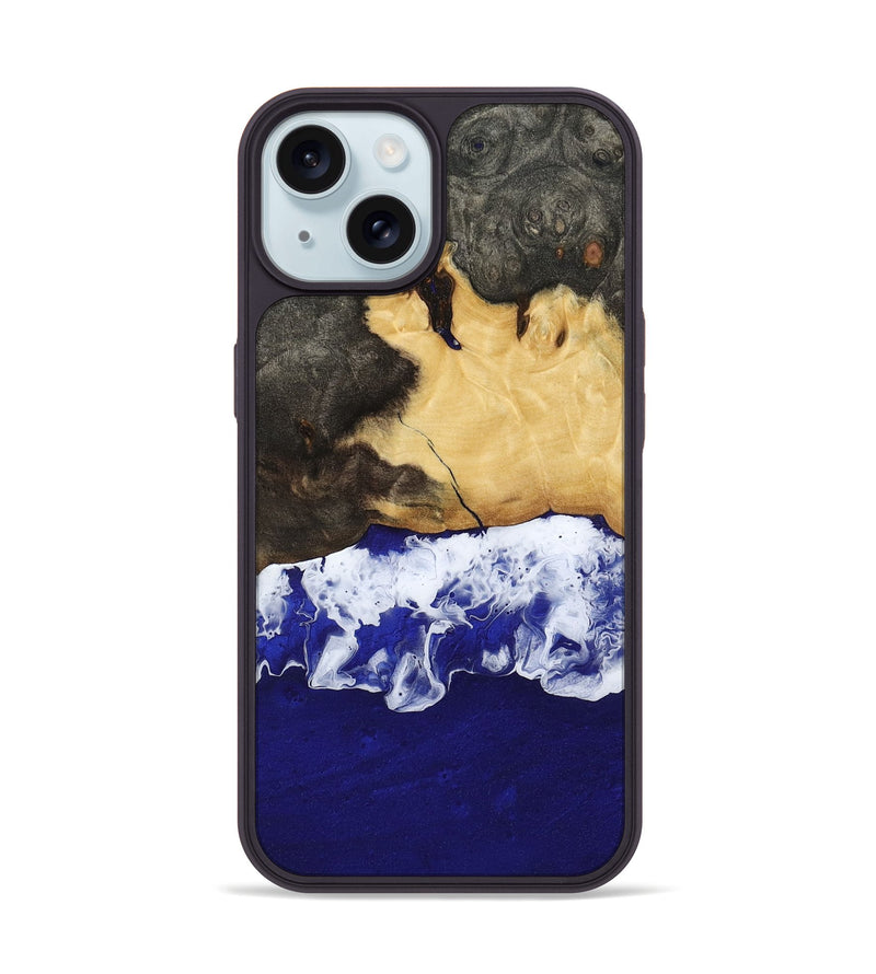 iPhone 15 Wood Phone Case - Shayne (Coastal, 801573)