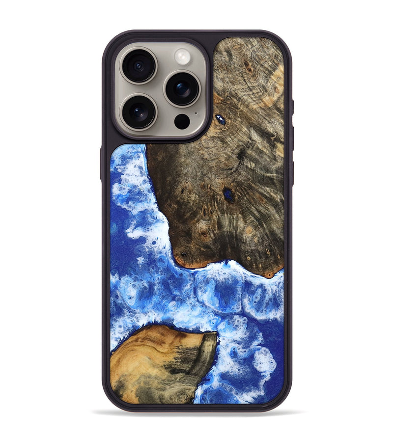 iPhone 15 Pro Max Wood Phone Case - Teri (Coastal, 801575)