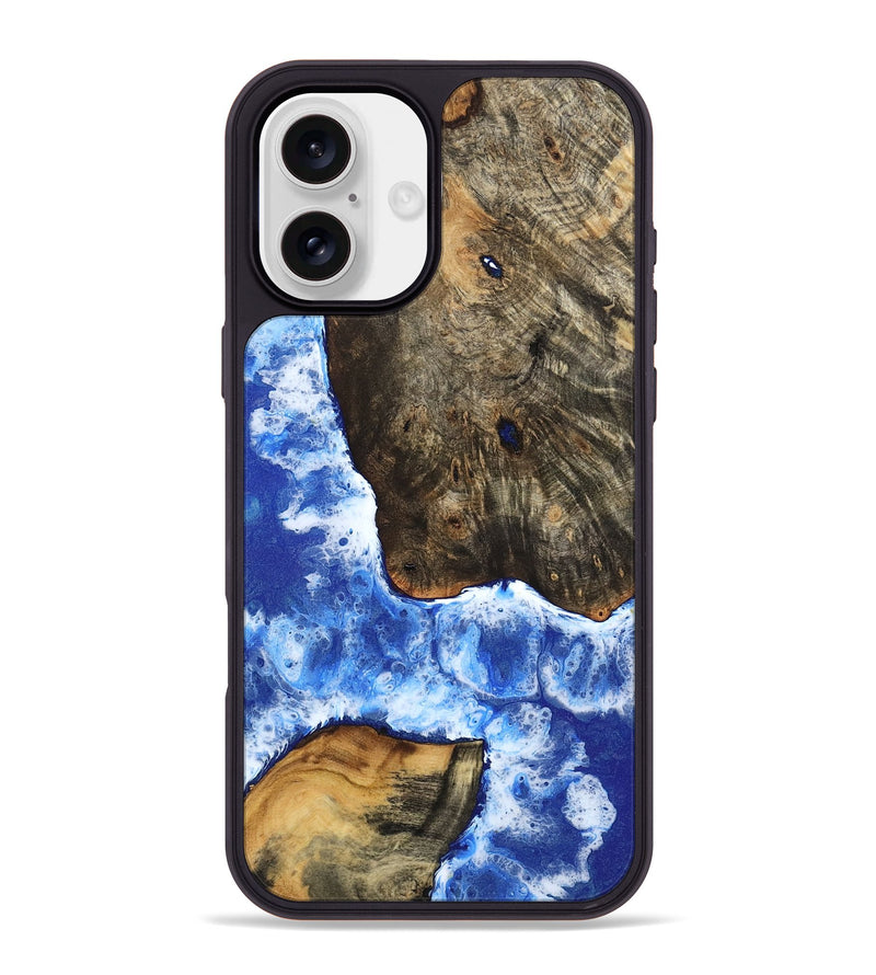 iPhone 16 Plus Wood Phone Case - Teri (Coastal, 801575)