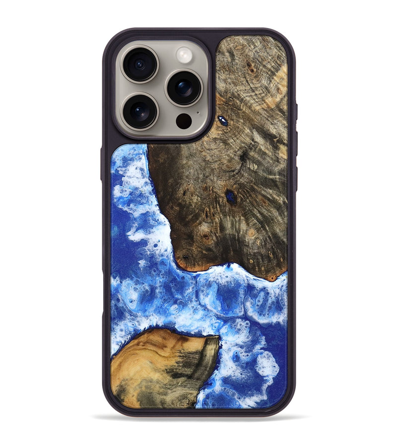 iPhone 16 Pro Max Wood Phone Case - Teri (Coastal, 801575)