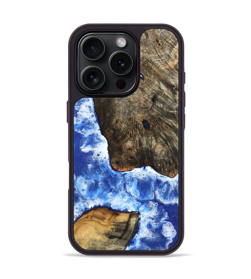 iPhone 16 Pro Wood Phone Case - Teri (Coastal, 801575)