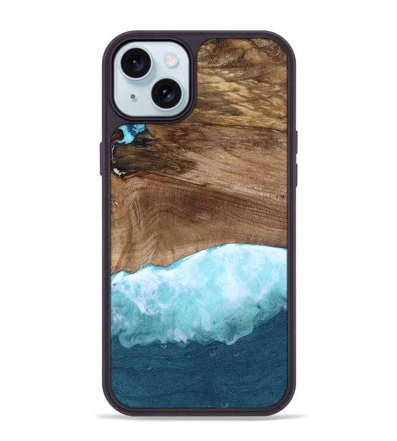 iPhone 15 Plus Wood Phone Case - Brandi (Coastal, 801576)