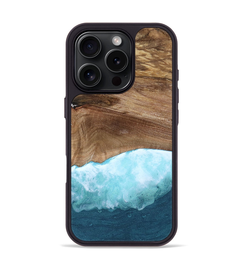 iPhone 16 Pro Wood Phone Case - Brandi (Coastal, 801576)