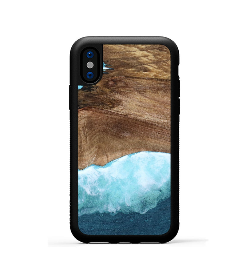 iPhone Xs Wood Phone Case - Brandi (Coastal, 801576)