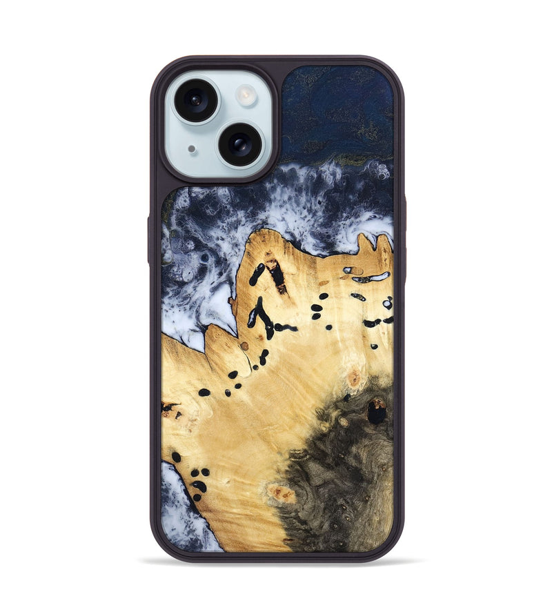 iPhone 15 Wood Phone Case - Zina (Coastal, 801577)