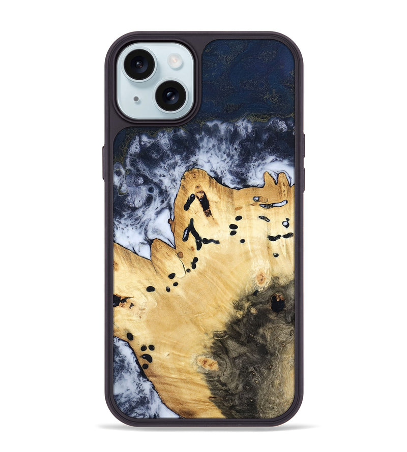 iPhone 15 Plus Wood Phone Case - Zina (Coastal, 801577)