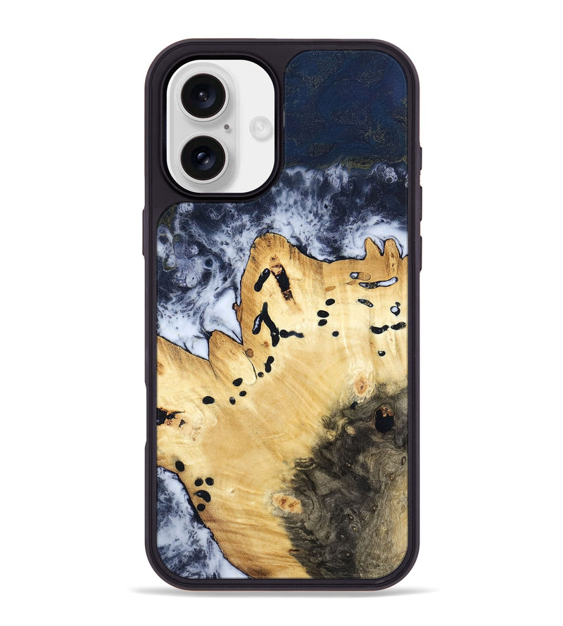 iPhone 16 Plus Wood Phone Case - Zina (Coastal, 801577)