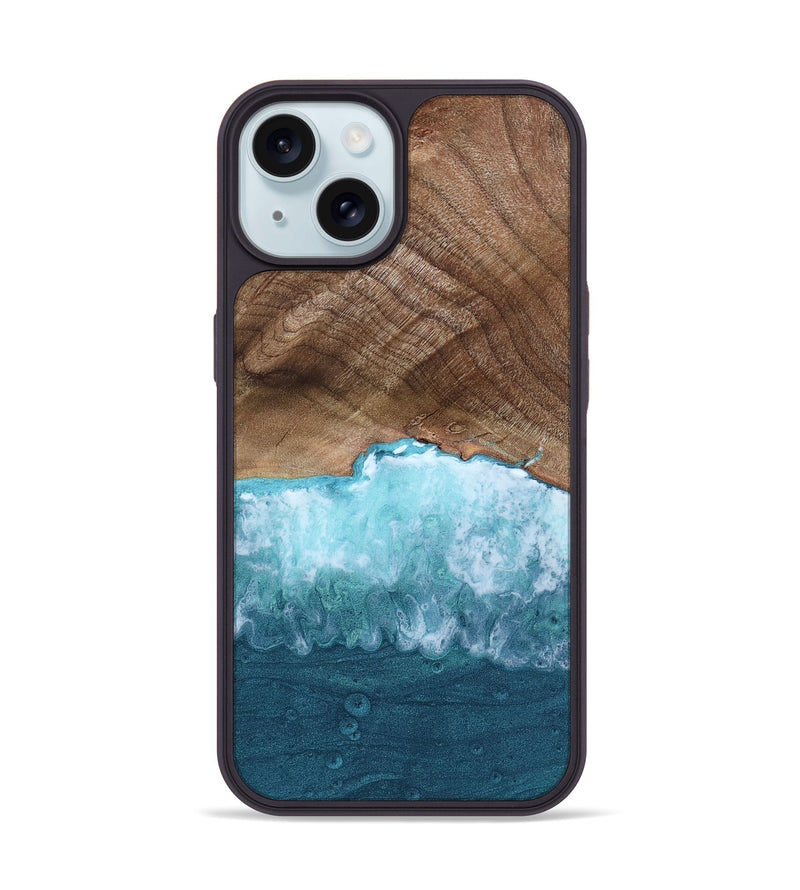 iPhone 15 Wood Phone Case - Lee (Coastal, 801579)
