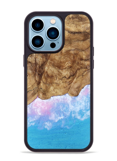 iPhone 14 Pro Max Wood Phone Case - Easton (Coastal, 801580)