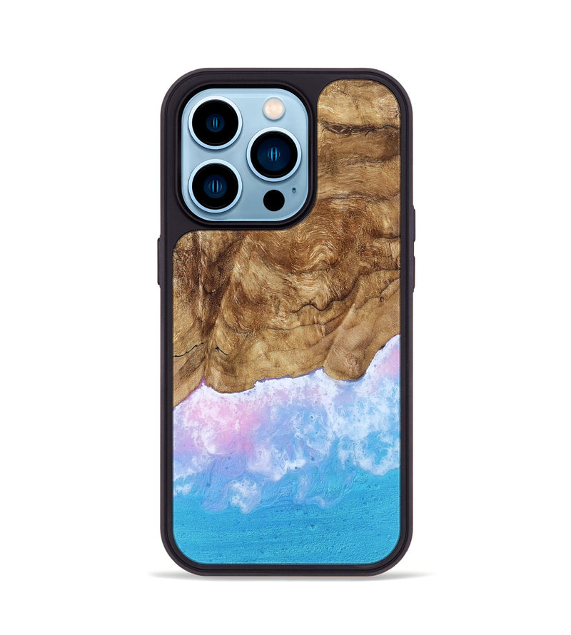 iPhone 14 Pro Wood Phone Case - Easton (Coastal, 801580)