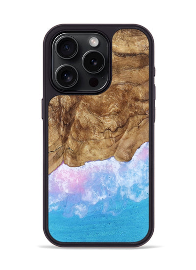 iPhone 15 Pro Wood Phone Case - Easton (Coastal, 801580)