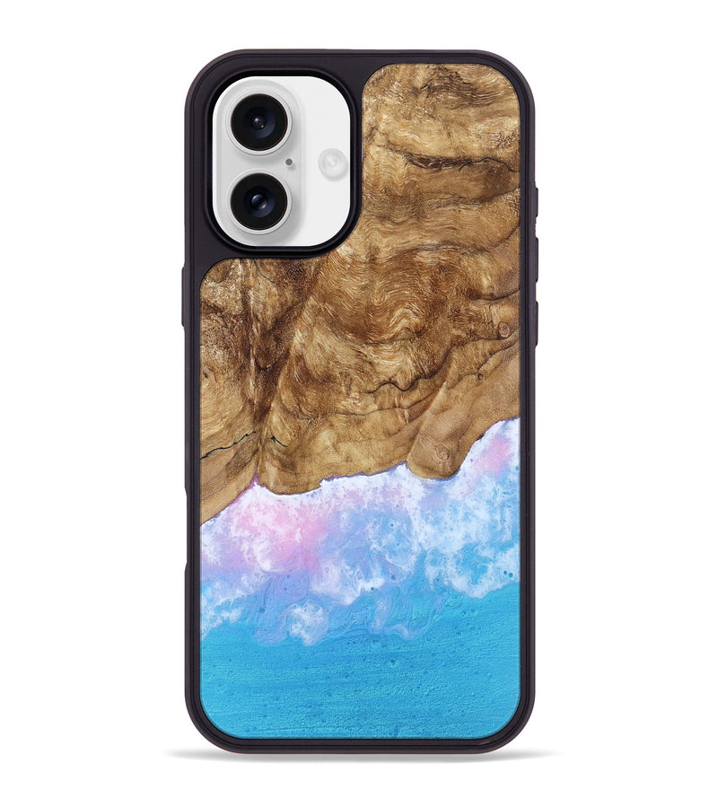 iPhone 16 Plus Wood Phone Case - Easton (Coastal, 801580)