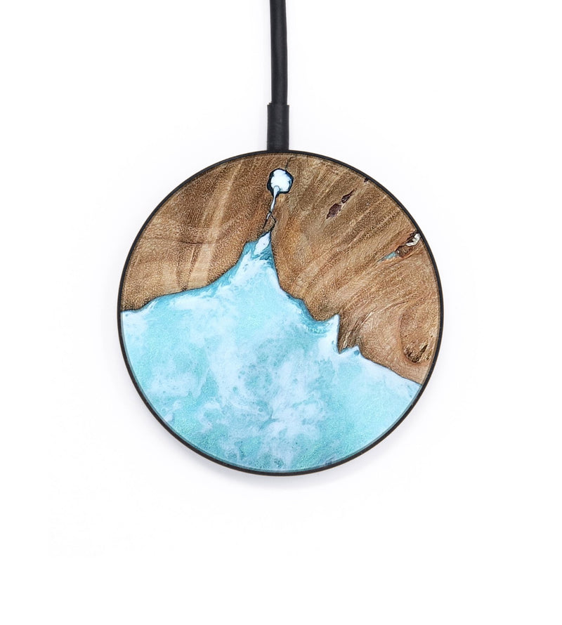 Circle Wood Wireless Charger - Sammy (Coastal, 801582)