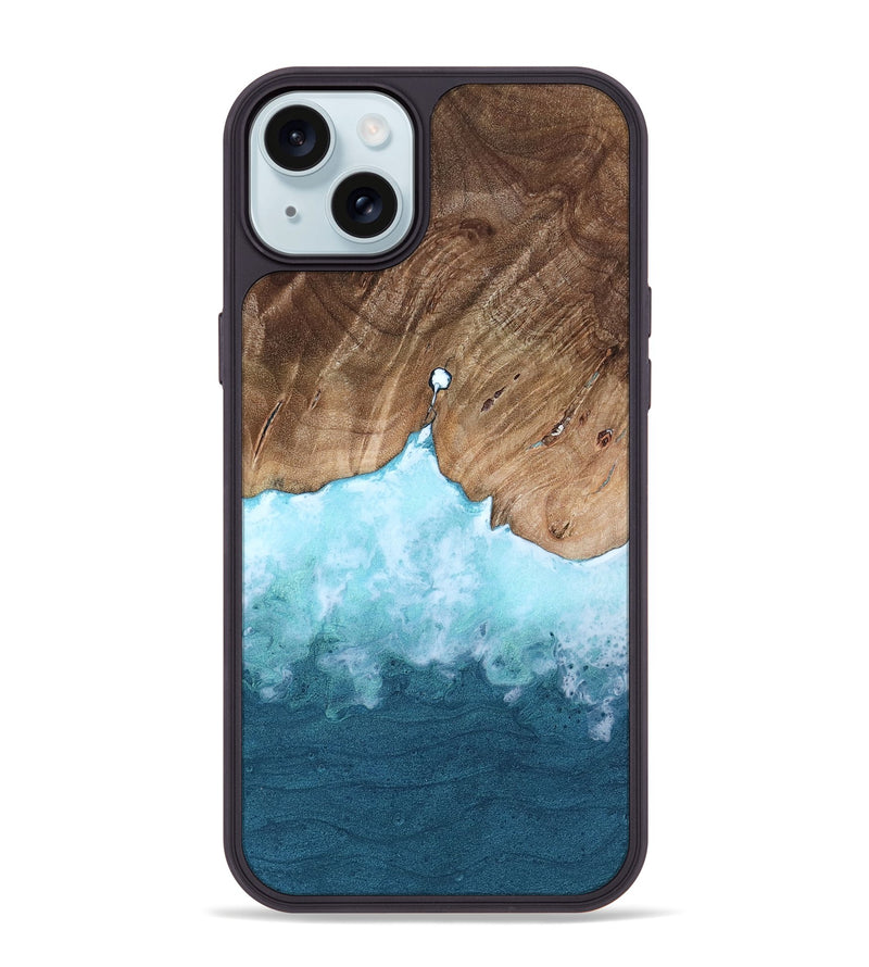 iPhone 15 Plus Wood Phone Case - Sammy (Coastal, 801582)