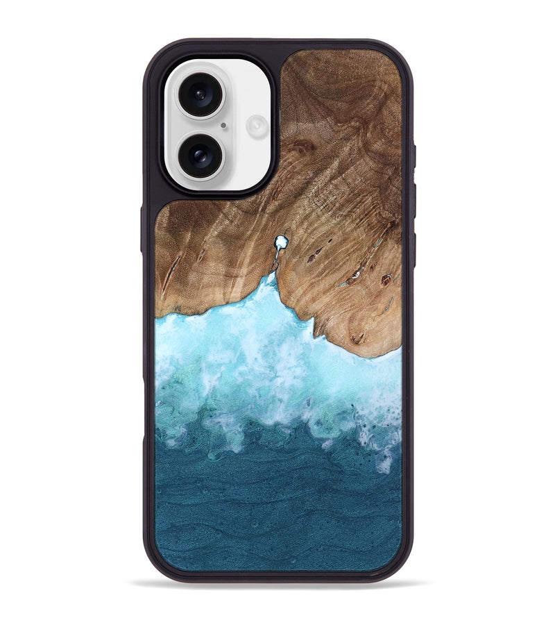 iPhone 16 Plus Wood Phone Case - Sammy (Coastal, 801582)