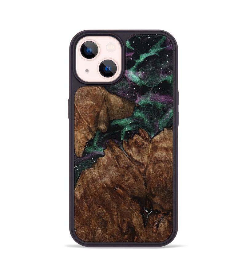 iPhone 14 Wood Phone Case - Leah (Cosmos, 801591)