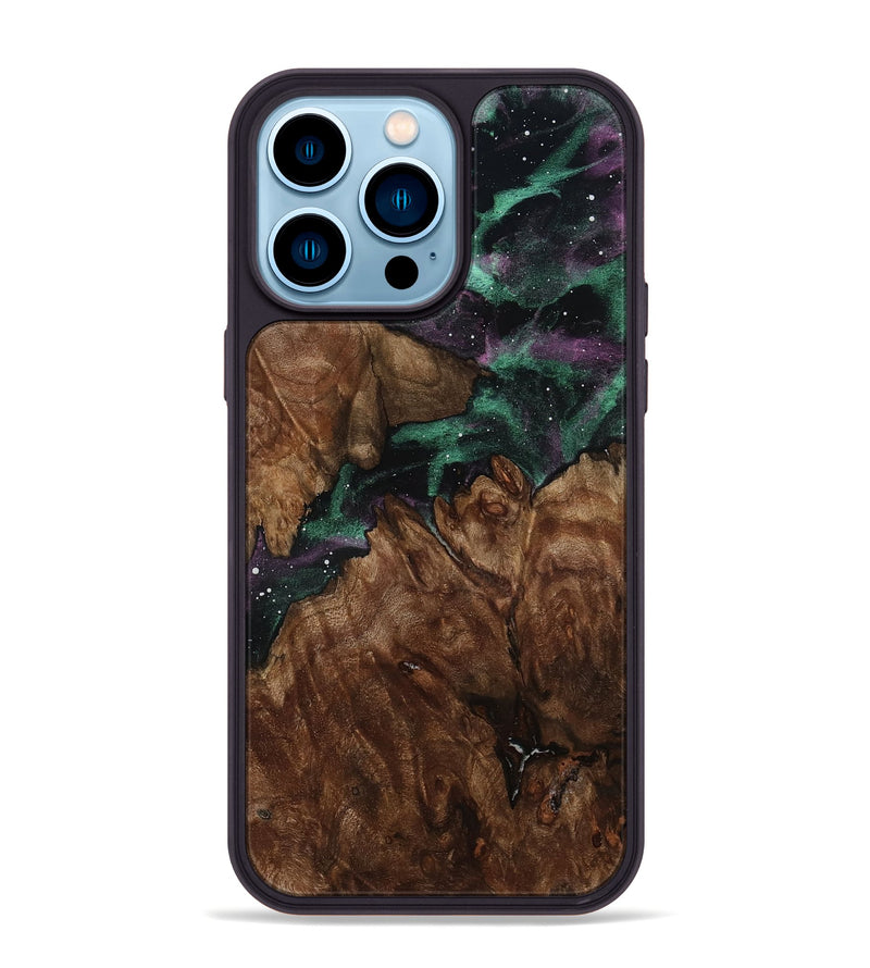 iPhone 14 Pro Max Wood Phone Case - Leah (Cosmos, 801591)