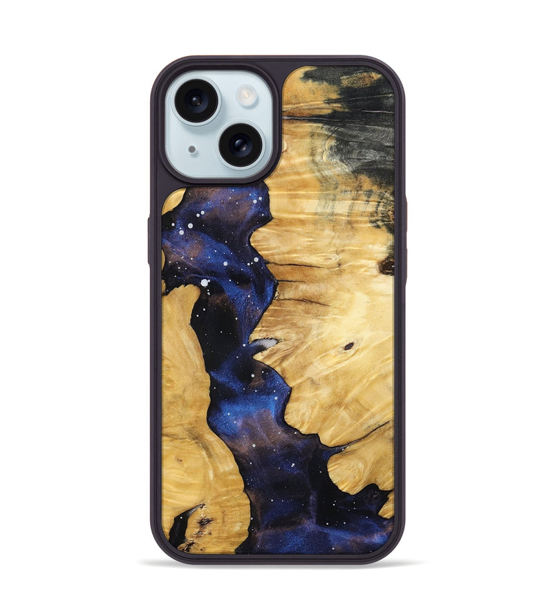 iPhone 15 Wood Phone Case - Marquis (Cosmos, 801593)