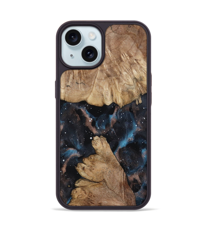 iPhone 15 Wood Phone Case - Abe (Cosmos, 801594)