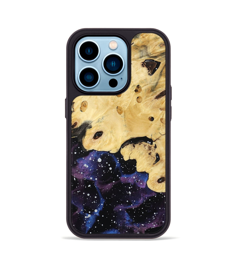 iPhone 14 Pro Wood Phone Case - Madie (Cosmos, 801595)
